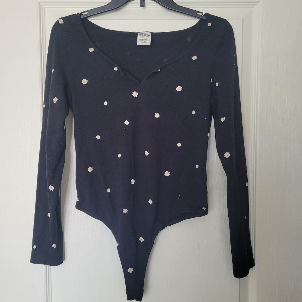 PINK Floral Bodysuit